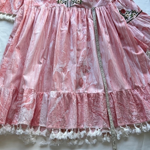 Indo Era size M boho embroidered dress - Picture 10 of 11